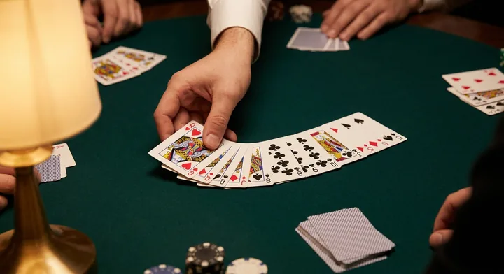 Winning Contract Rummy: going out with every card worked into a meld
