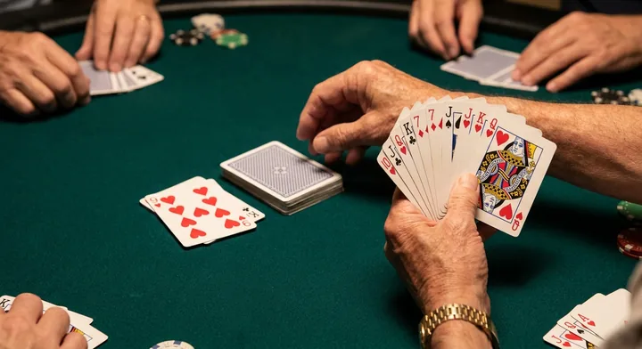 Drawing and discarding in Gin Rummy: taking a card, then throwing one away