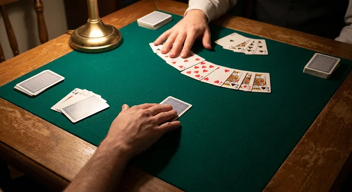 Winning Gin Rummy: going out with every card worked into a meld