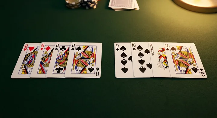 Melds in Indian Rummy: a set of matching ranks and a run of one suit