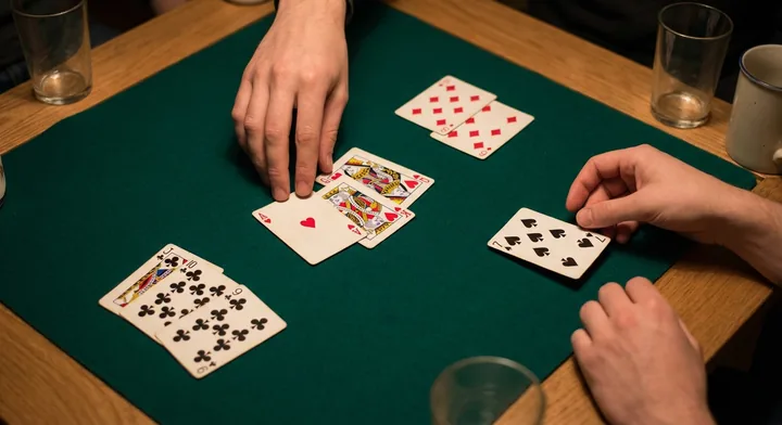 Winning Rummy 500: going out with every card worked into a meld